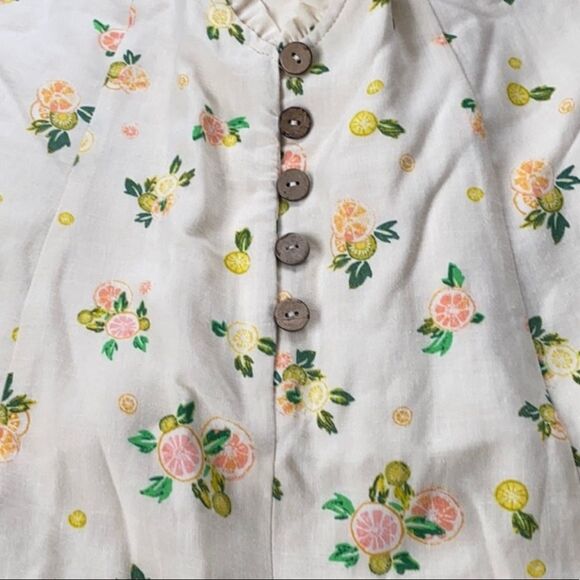 NWT Free People Like A Lady Printed Mini Dress L - Picture 7 of 13